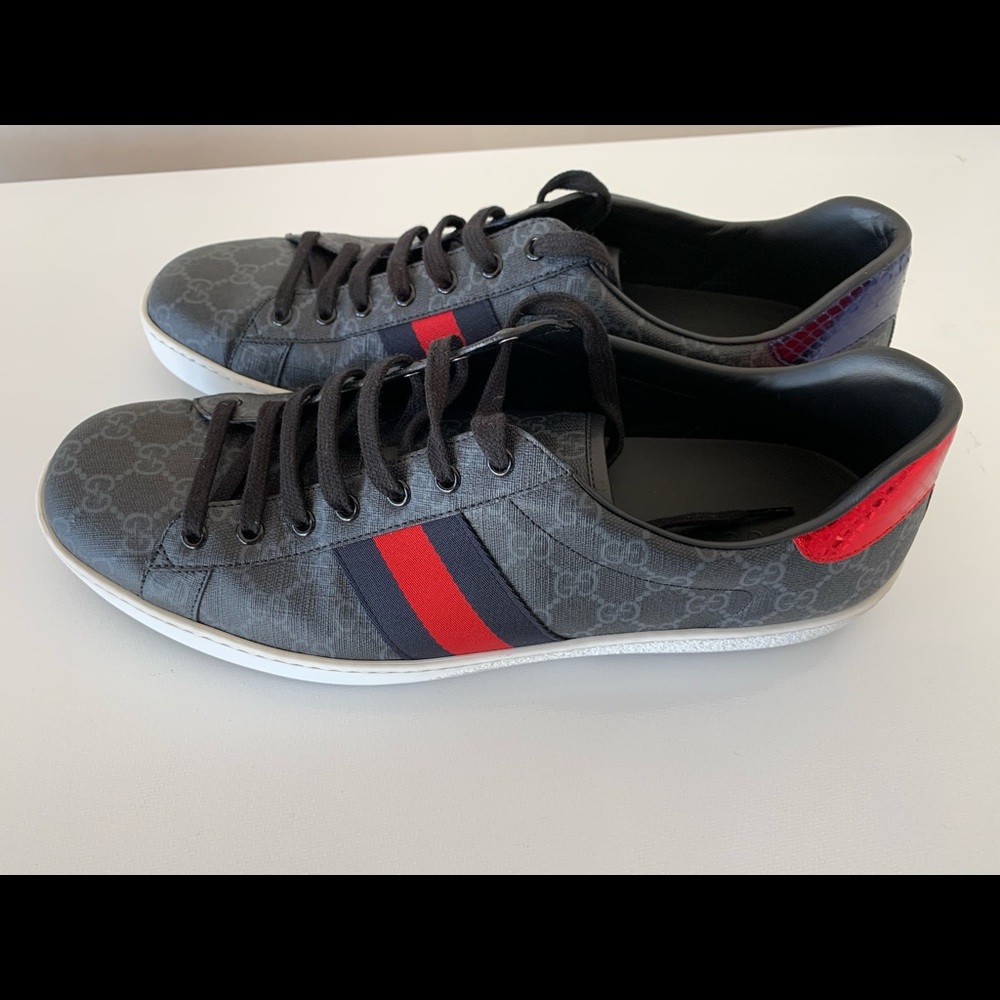 Size 14 Gucci sneakers